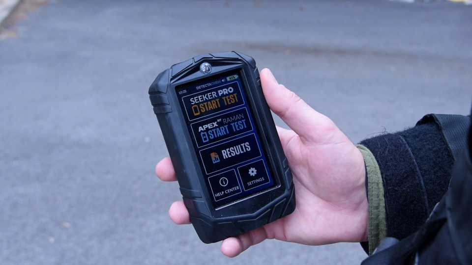 EOD SEEKER Pro Home Screen