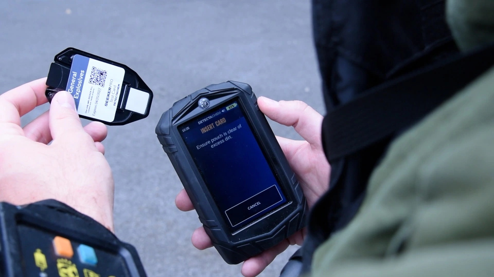 EOD SEEKER Pro Insert Test Card