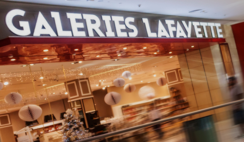 Galeries Lafayette Dubai Mall storefront